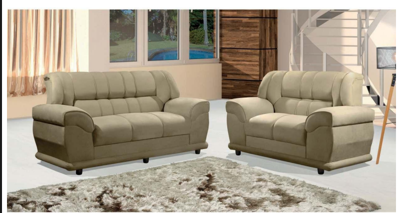 Conjunto de Sofás Jataí Peruíbe 2 e 3 Lugares