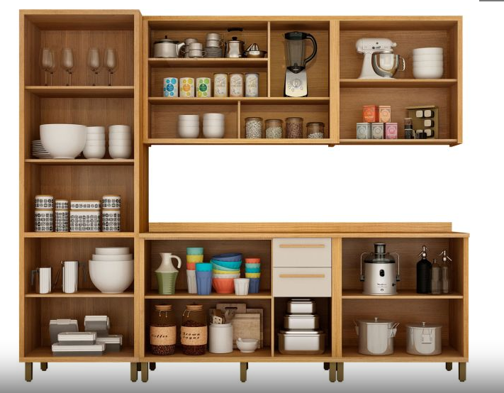 Cozinha Valdemóveis Torino  5 peças