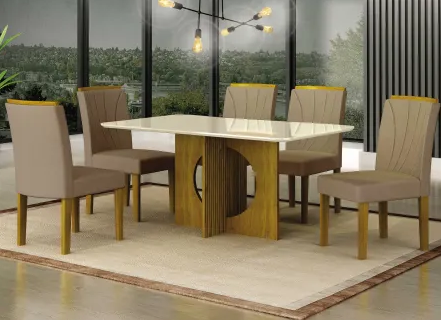 Conjunto de Mesa Leifer Lorena