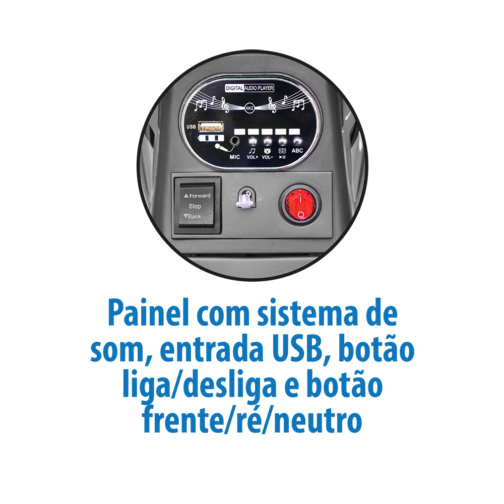 Moto Cross Bandeirante 6V