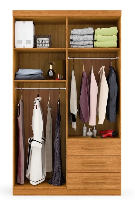 Guarda-roupa Batrol Advantage 4 portas e 3 gavetas