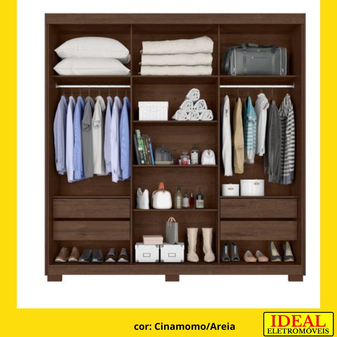 Guarda-roupa Zanzini Confort 
