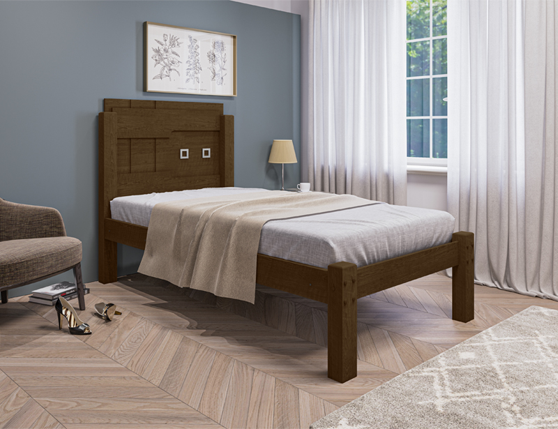 Cama Framar Letícia Casal e Solteiro