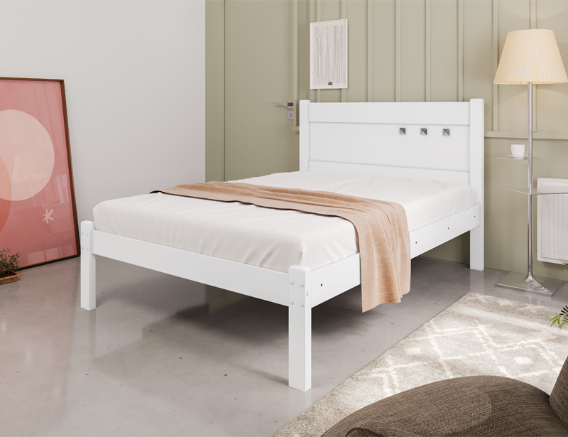 Cama de Framar Paola casal e solteira