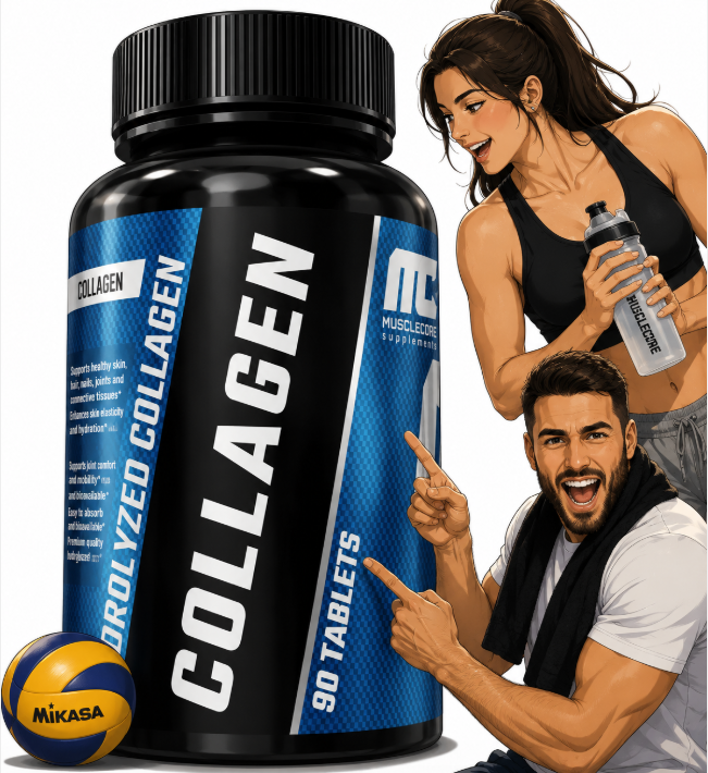 COLLAGEN strong bone joints 1000mg Muscle Care Collagen 90 tabs