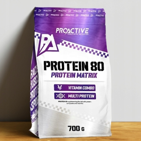 PROTEIN SUPPLEMENT powder ProActive Protein 80 700g VANILLA
