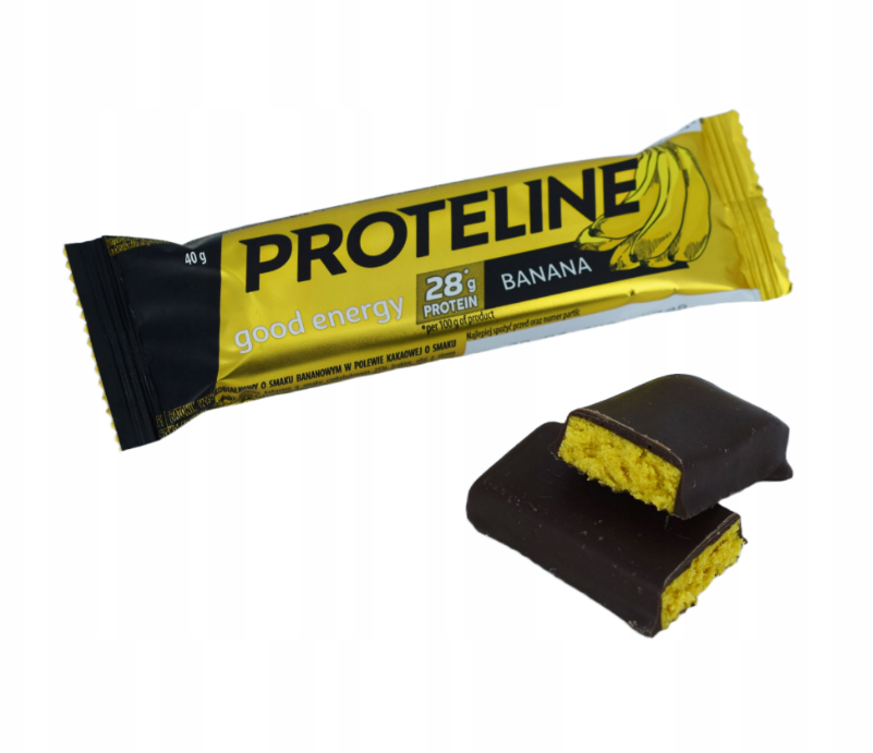 Protein bar PROTELINE 24×40g –MIX forest fruits/banana/strawberry/cherry