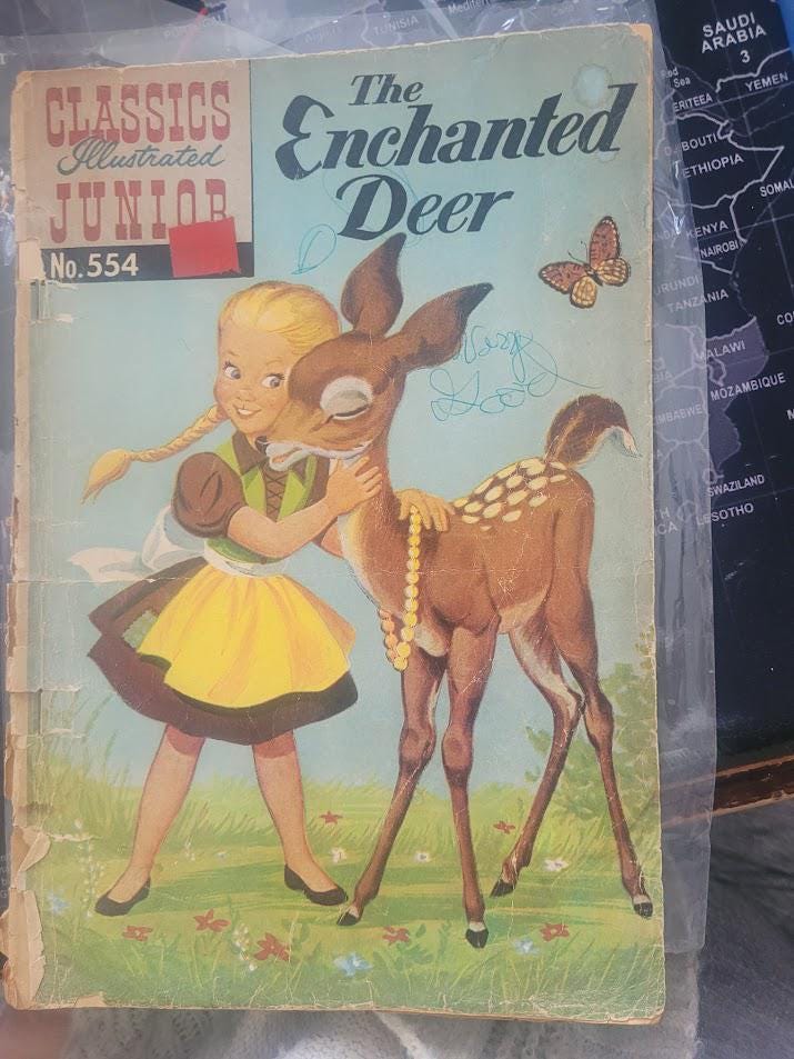 The Enchanted Deer Comic Book