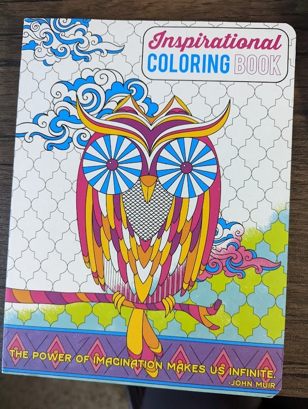 Inspirational Coloring Book - Adult Coloring Book