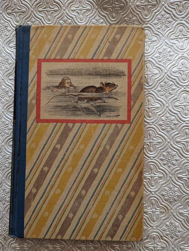 Vintage Alice In Wonderland Book - Classic Books - Lewis Carroll