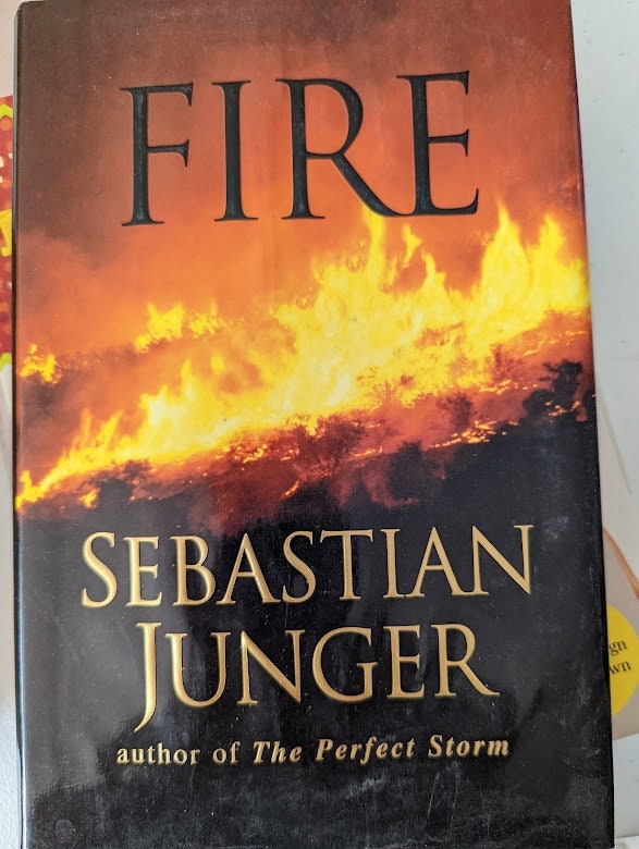 Fire by Sebastian Junger - Adult Fiction