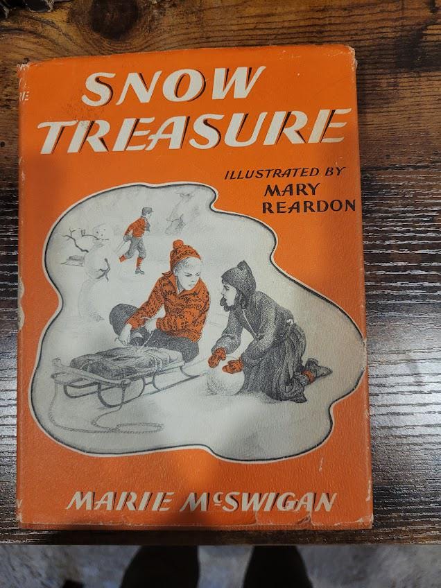Snow Treasure - Books-Children's Books-Vintage Books