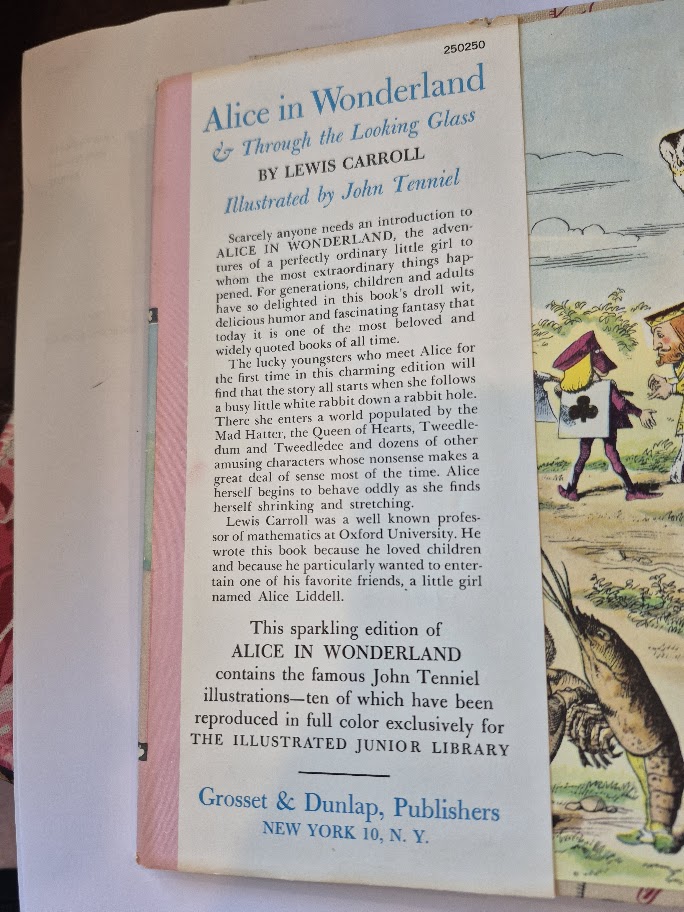Alice in Wonderland & Through The Looking Glass Illustrated Junior Library