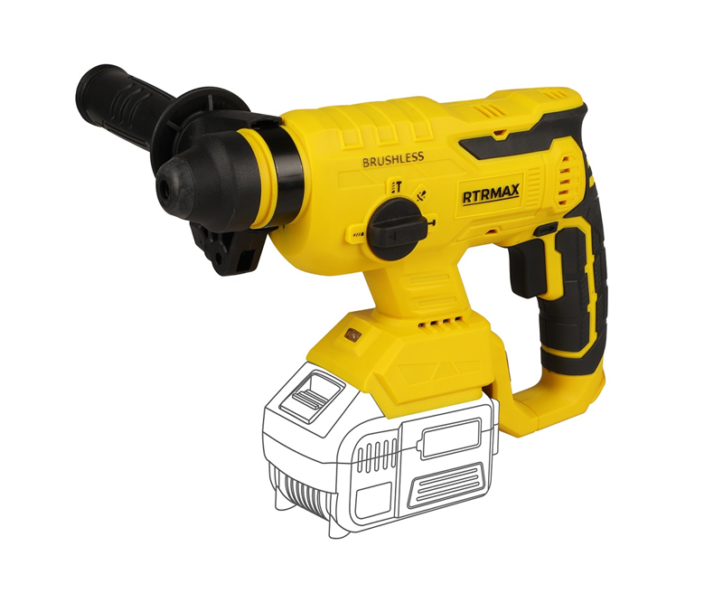 RTX2095 - AKÜLÜ KIRICI-DELİCİ KÖMÜRSÜZ 2.2J 22MM 2x4 Ah AKÜ  X-LION