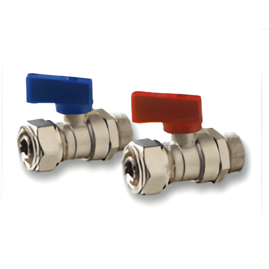 1/2'' MİNİ KÜRESEL VANA DIŞ DİŞLİ (PEX)