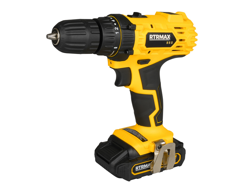 RTM350 - AKÜLÜ MATKAP 18V 30Nm Lİ-İON 2x1.5 Ah AKÜ 