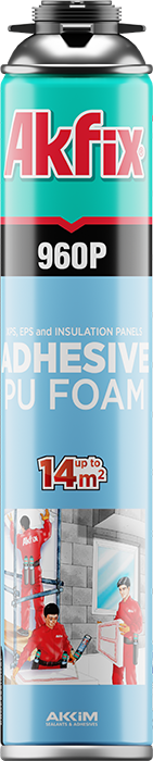 960P XPS, EPS ve ISI YALITIM LEVHALARI YAPIŞTIRICI PU KÖPÜĞÜ