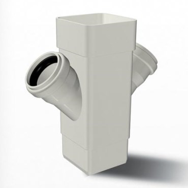 DEKORATİF İNİŞ PROFİLİ ÇİFT ÇATAL 45' - 45'