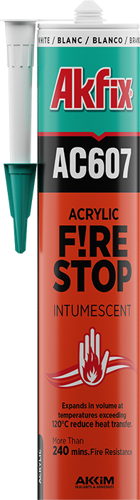 AC607 YANGINA DAYANIKLI AKRİLİK MASTİK