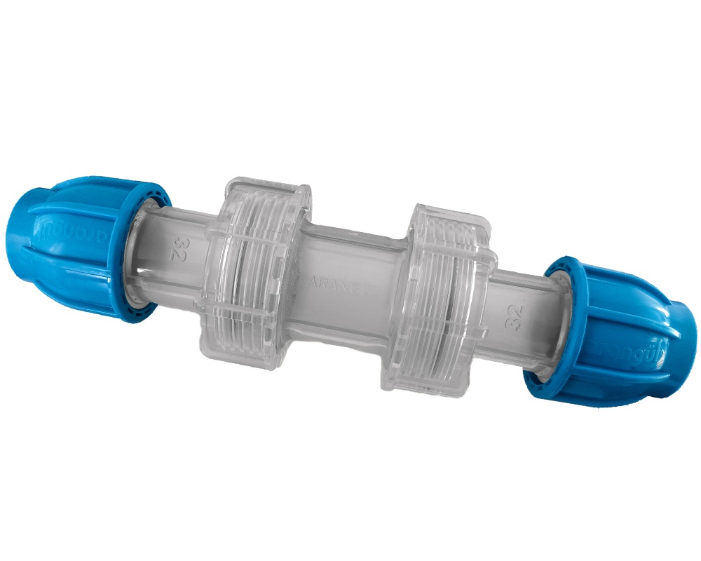 ŞEFFAF FİLTRELİ BAĞLANTI MANŞONU