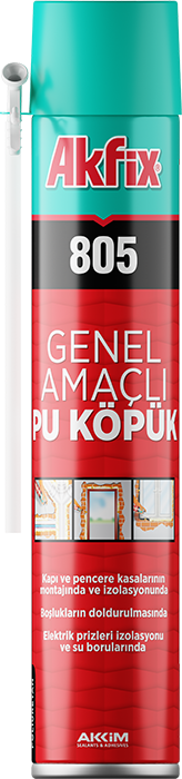 805 GENEL AMAÇLI POLİÜRETAN MONTAJ KÖPÜĞÜ