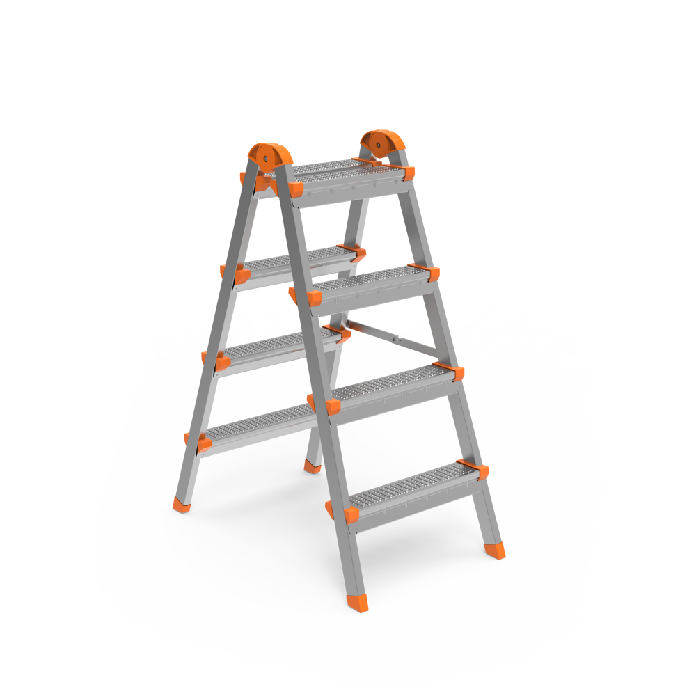 ÇİFT ÇIKIŞLI METAL MERDİVEN