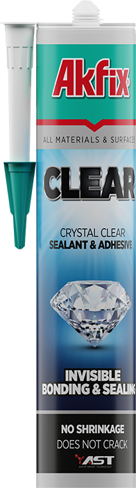 CLEAR ŞEFFAF YAPIŞTIRICI ve MASTİK