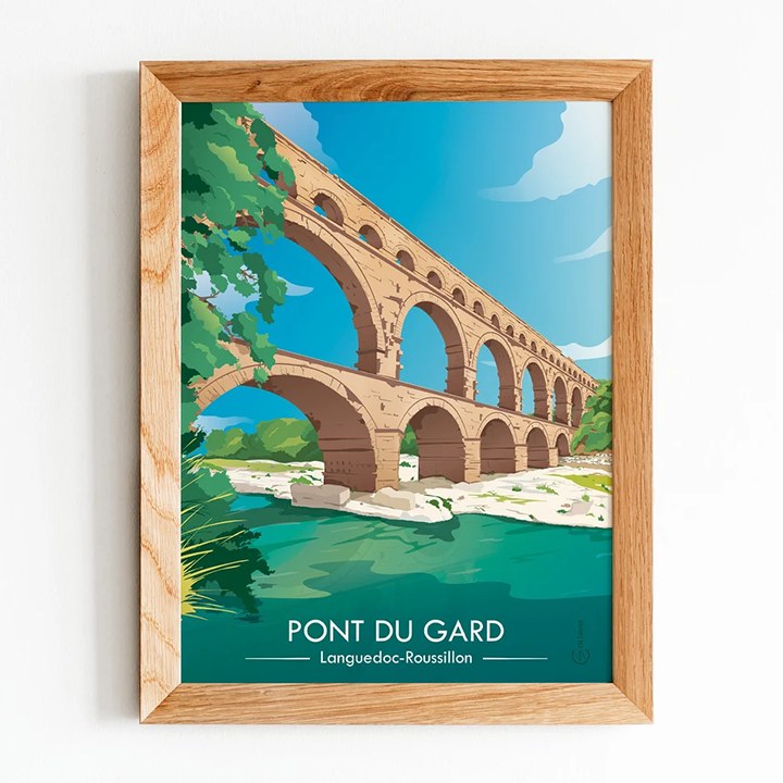 Affiche Pont du Gard