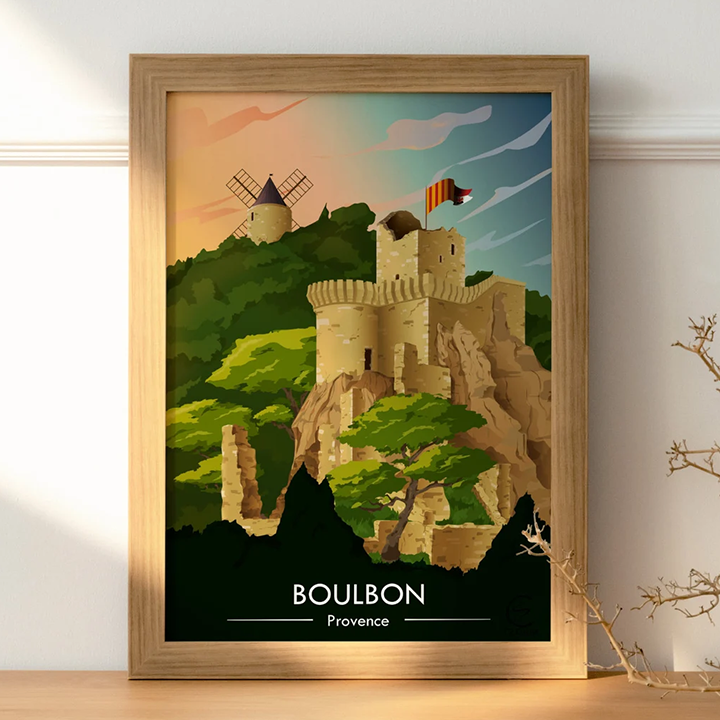Affiche de Boulbon