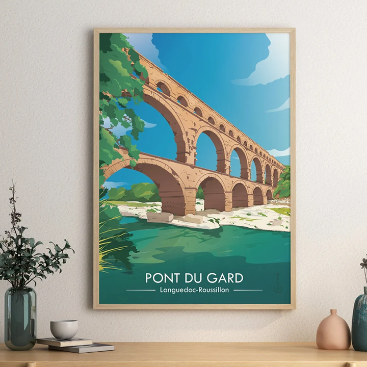 Affiche Pont du Gard
