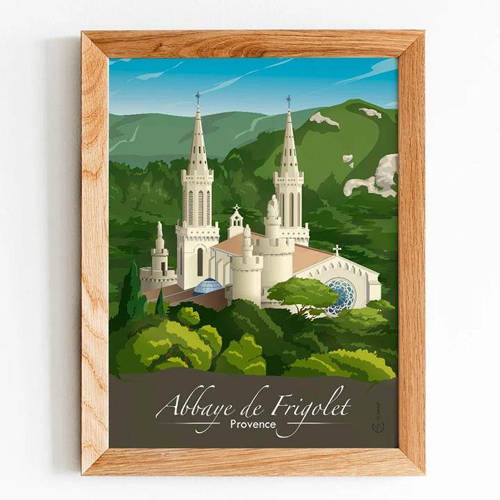 Affiche Abbaye de Frigolet