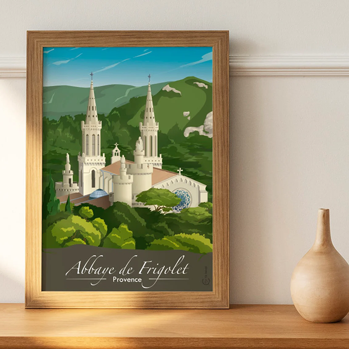 Affiche Abbaye de Frigolet