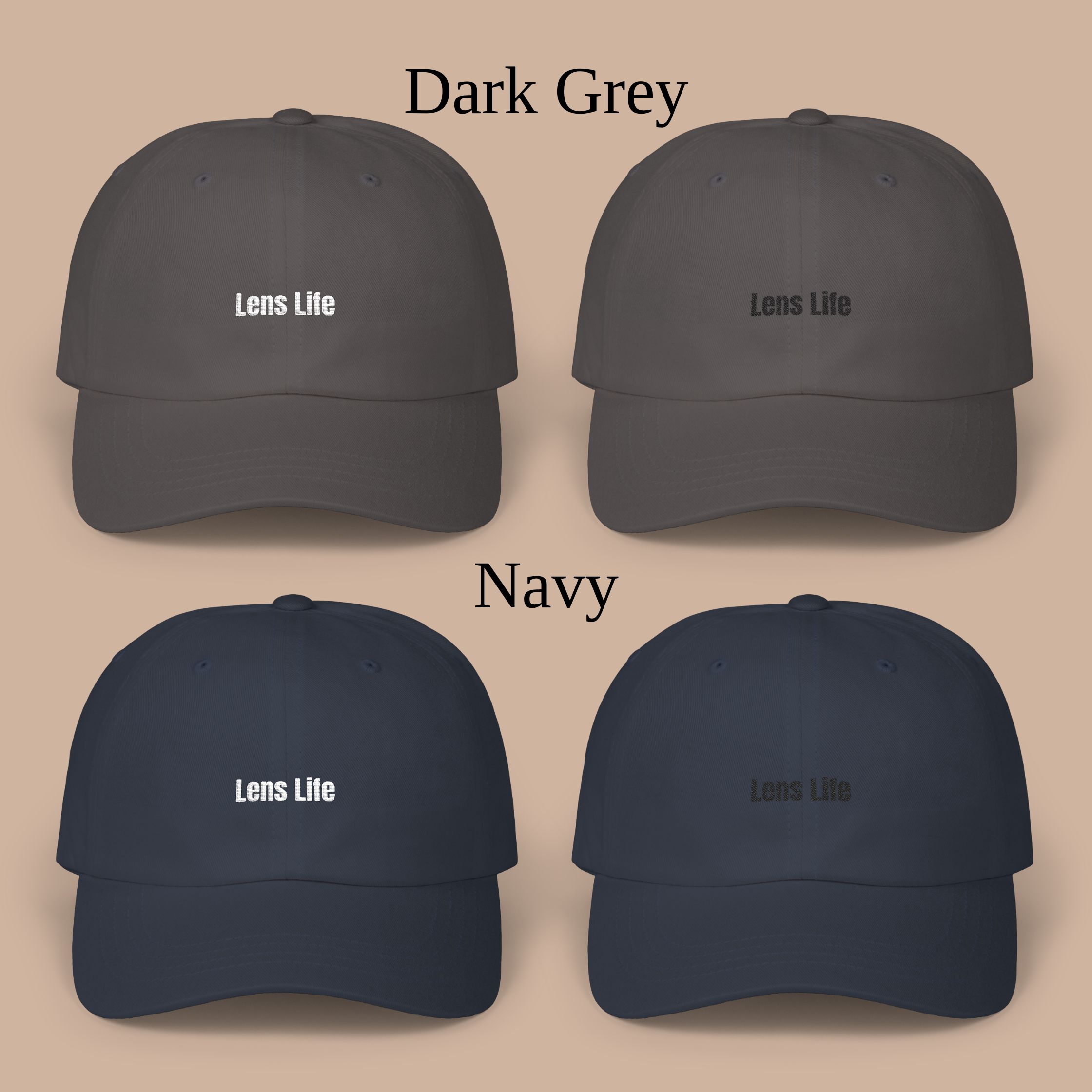 Lens Life Photographer Cap