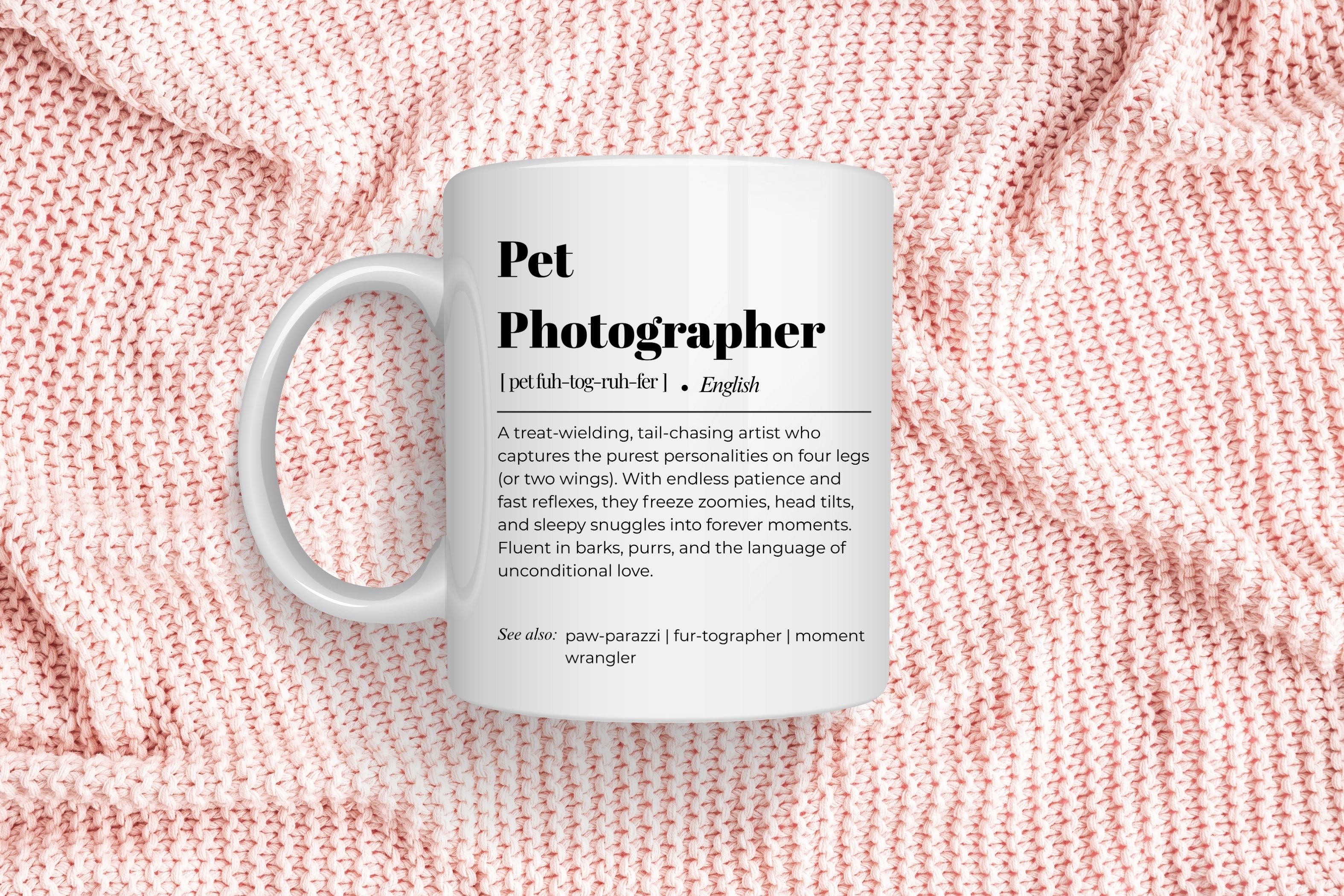 Pet Photographer Mug