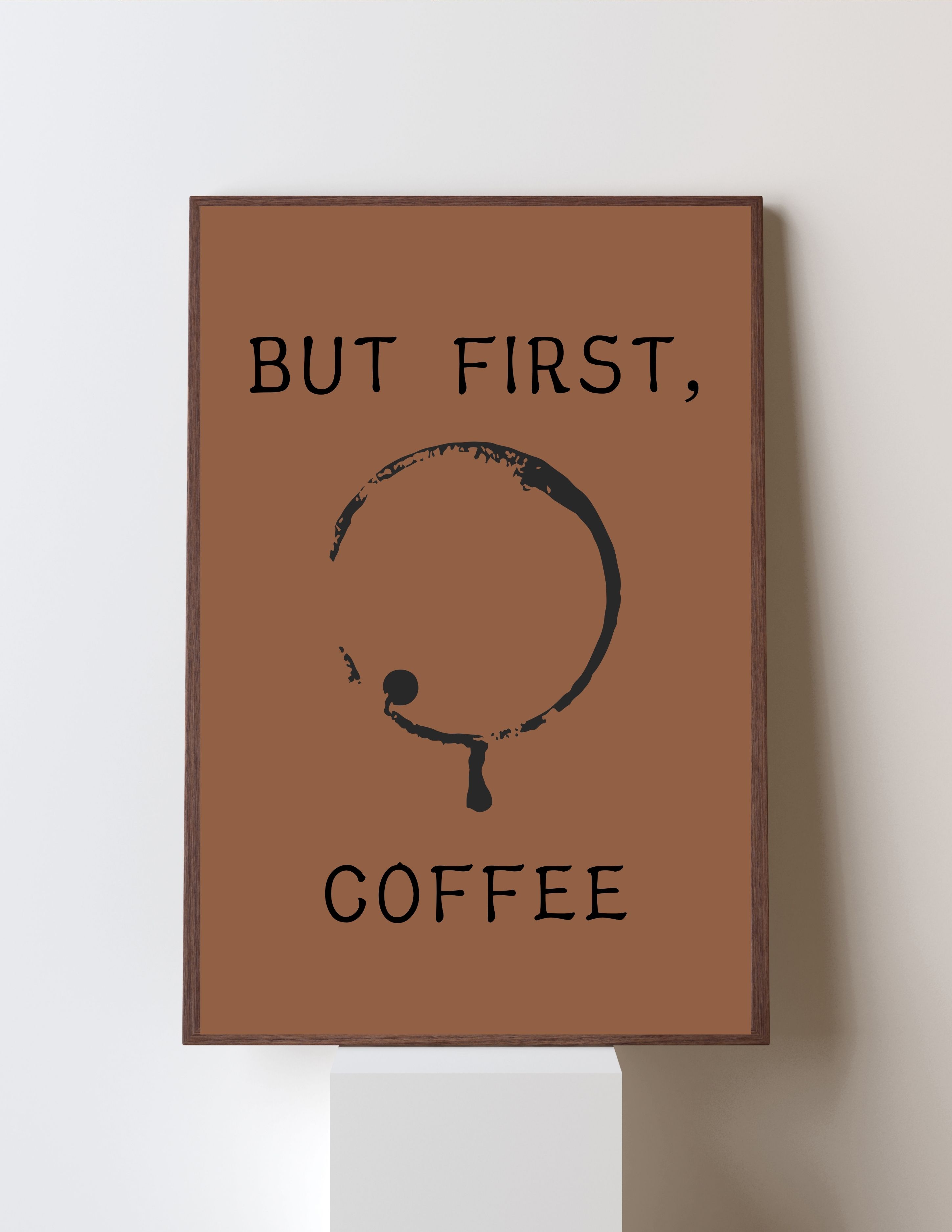 Coffee Quote Wall Art