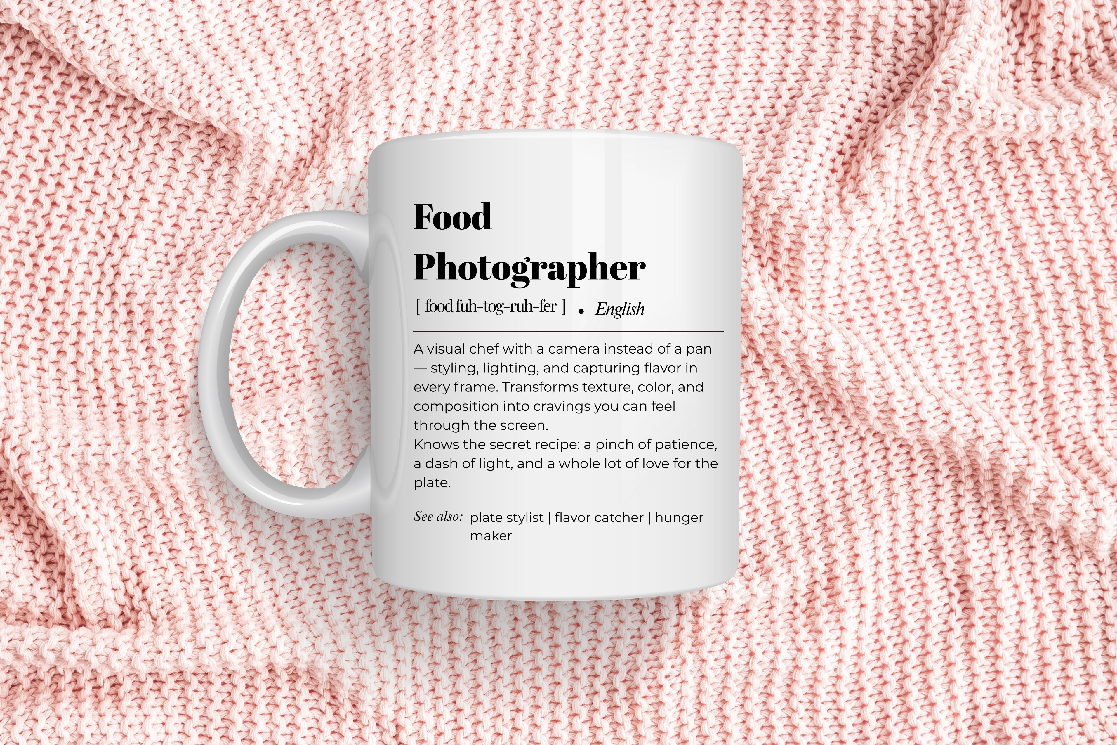Food Photographer Mug