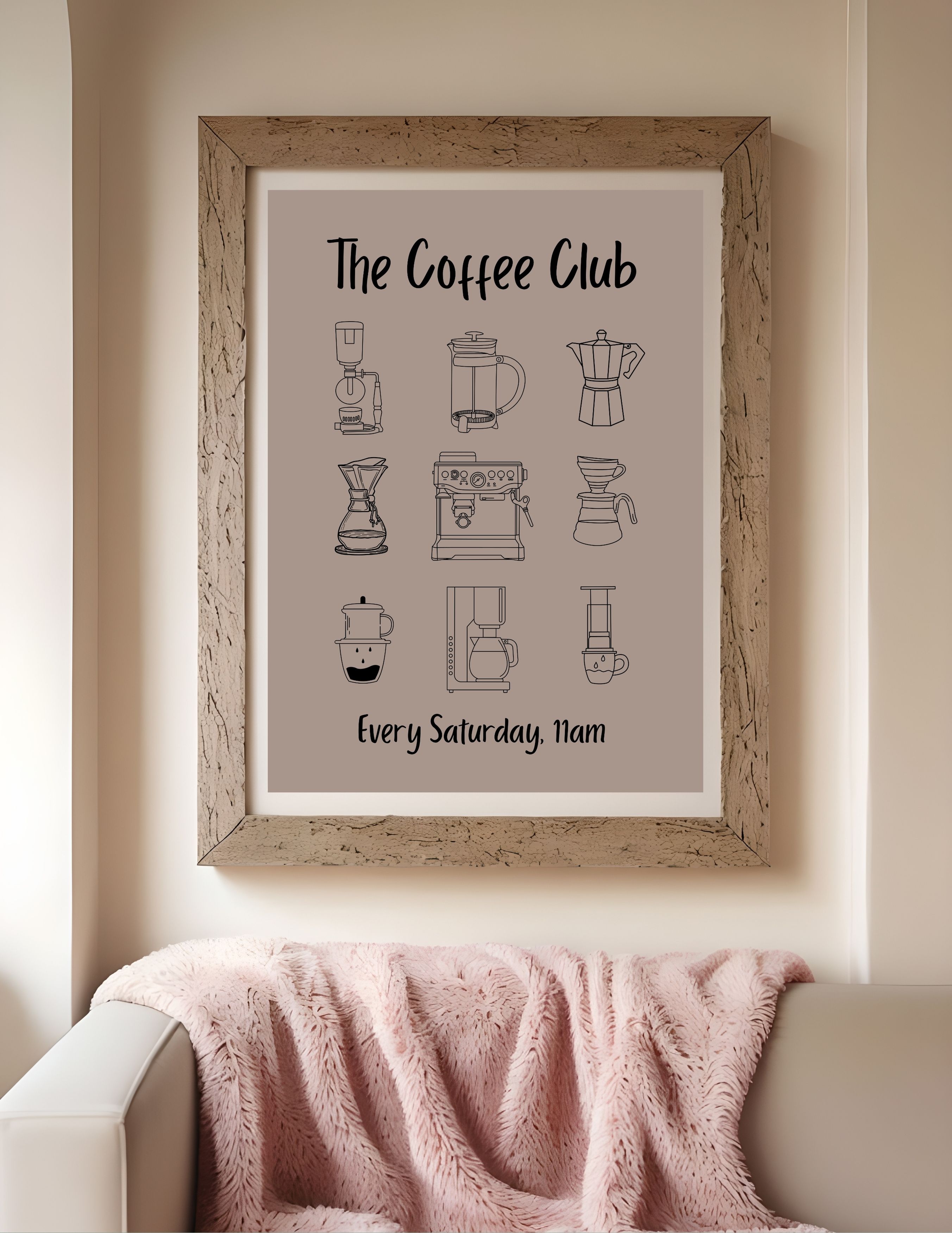 Coffee Club Wall Art