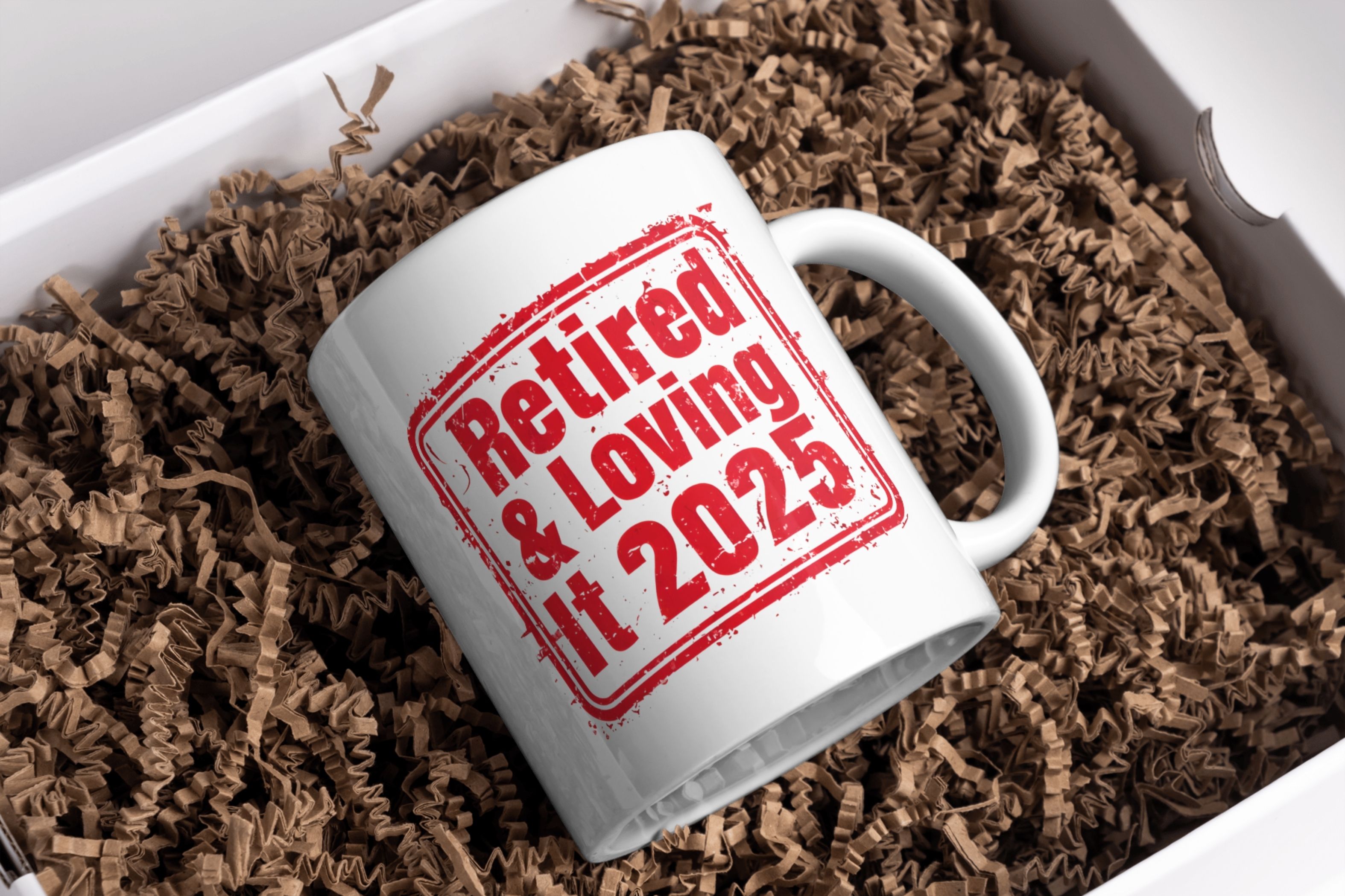 Retired & Loving It 2025 Mug