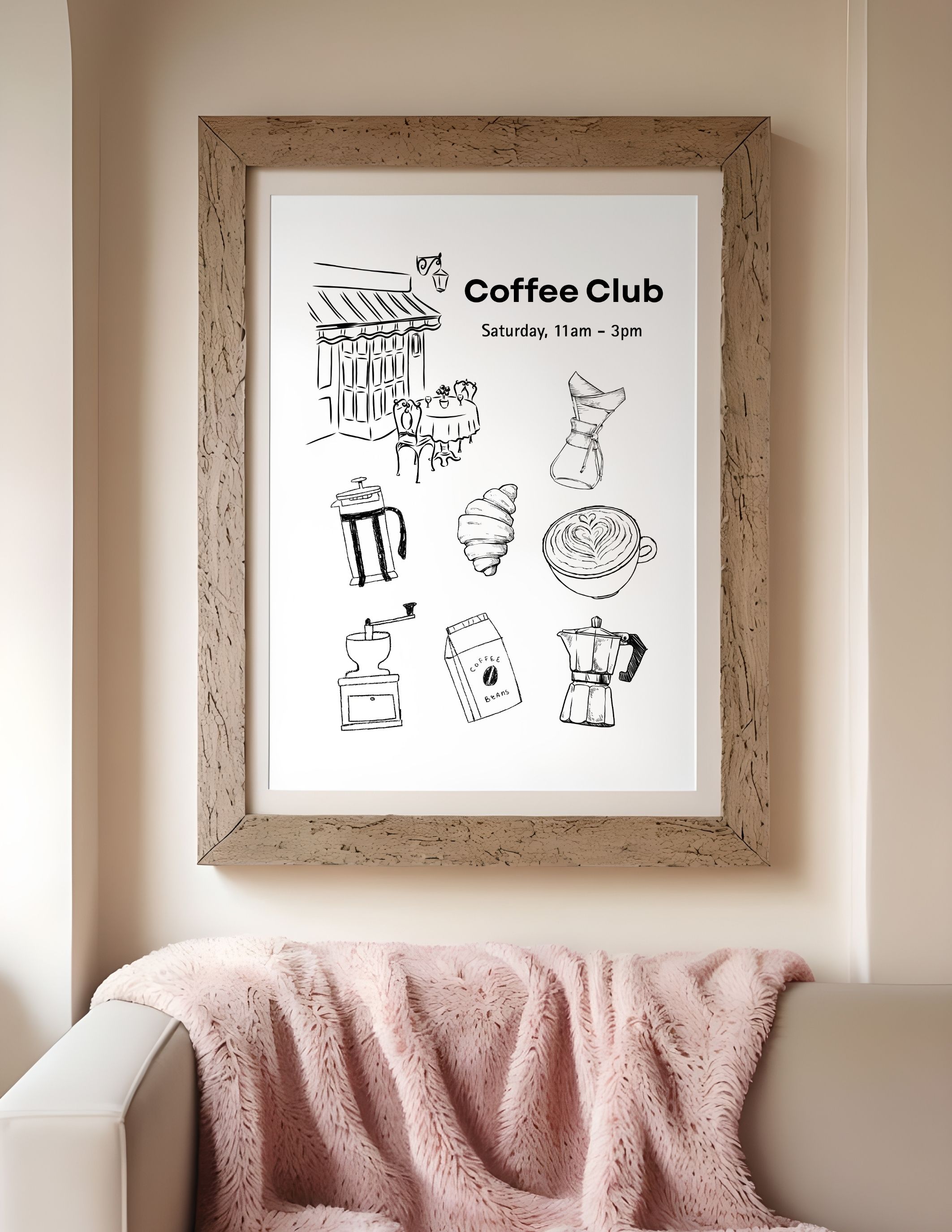 Coffee Club Poster