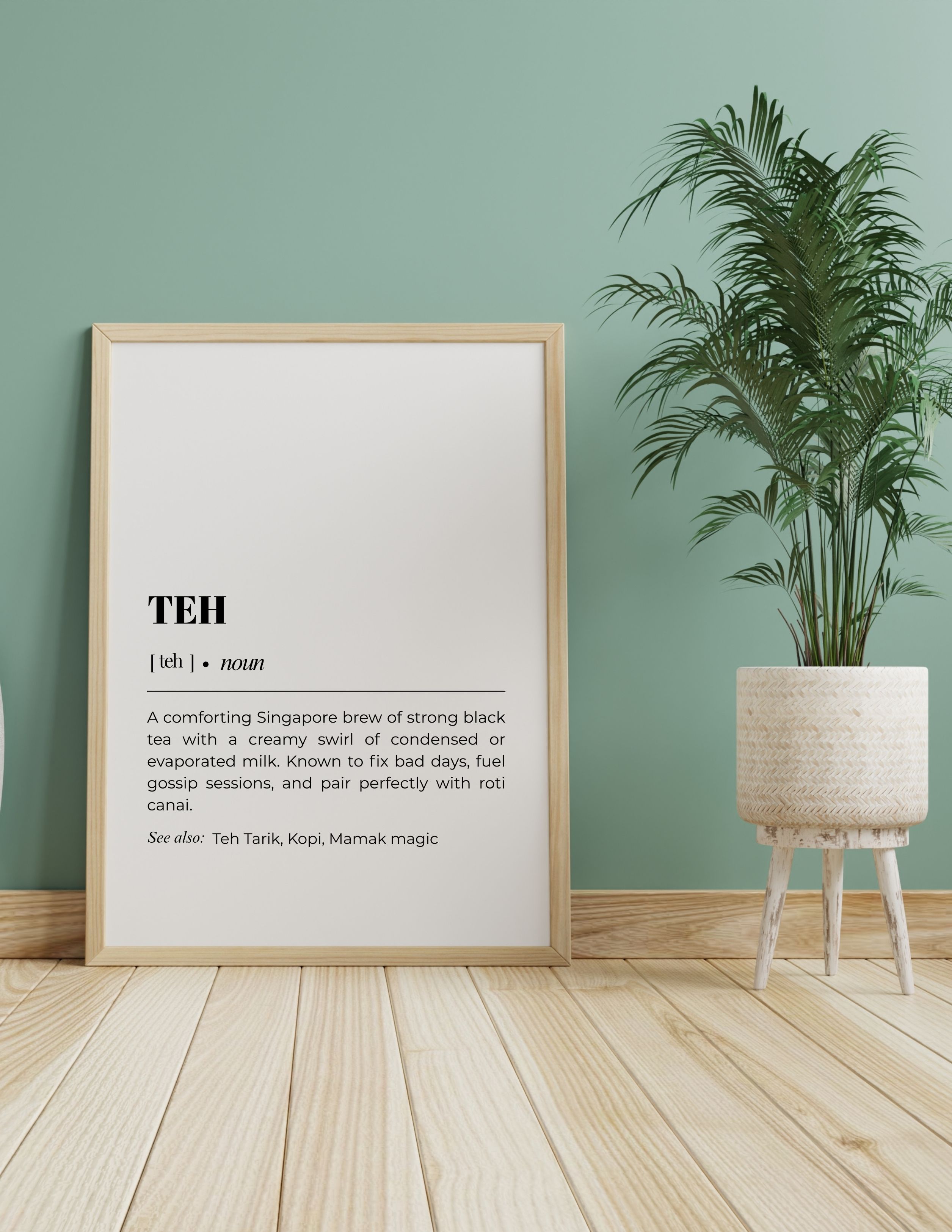 Teh Definition Art Print