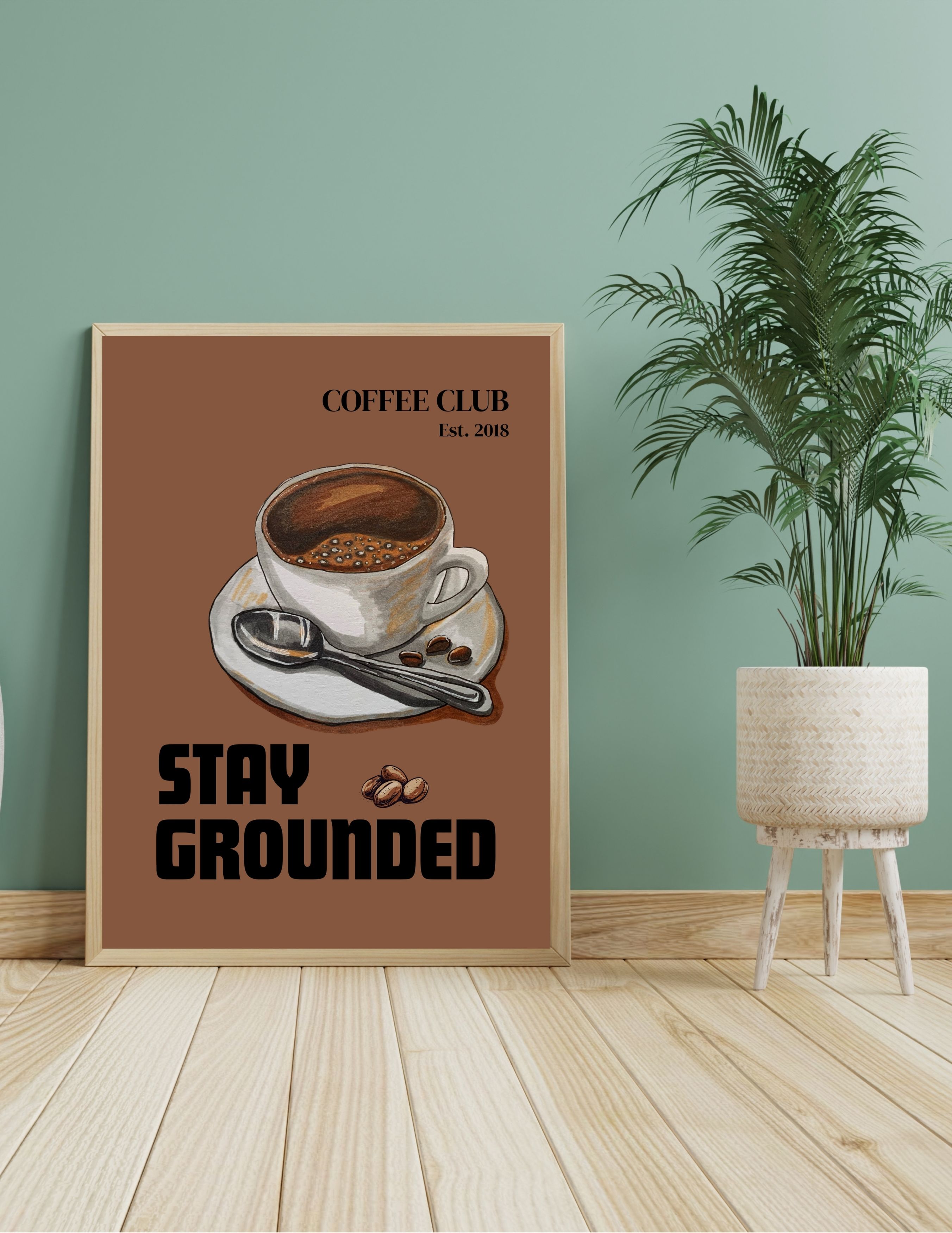 Coffee Club Poster