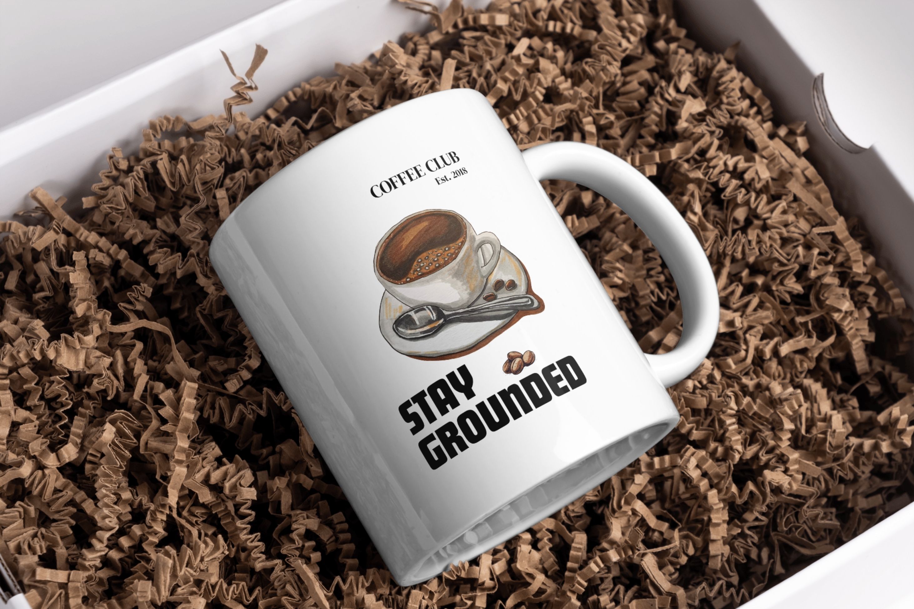 Coffee Club Ceramic Mug