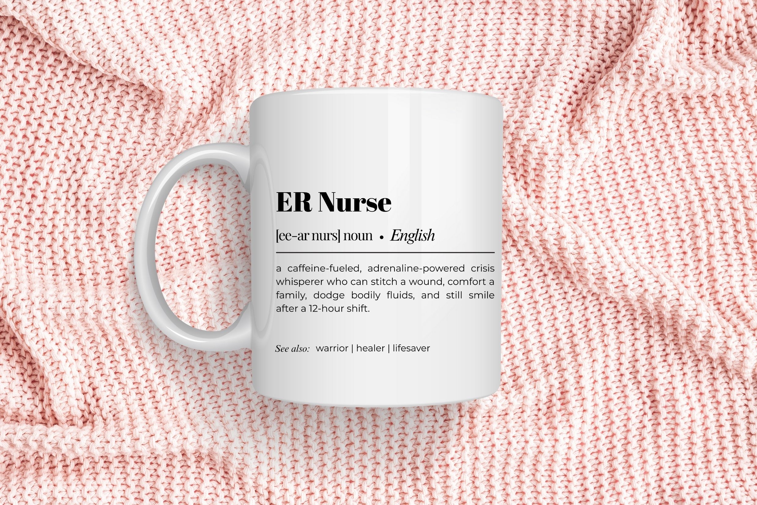 ER Nurse Coffee Mug