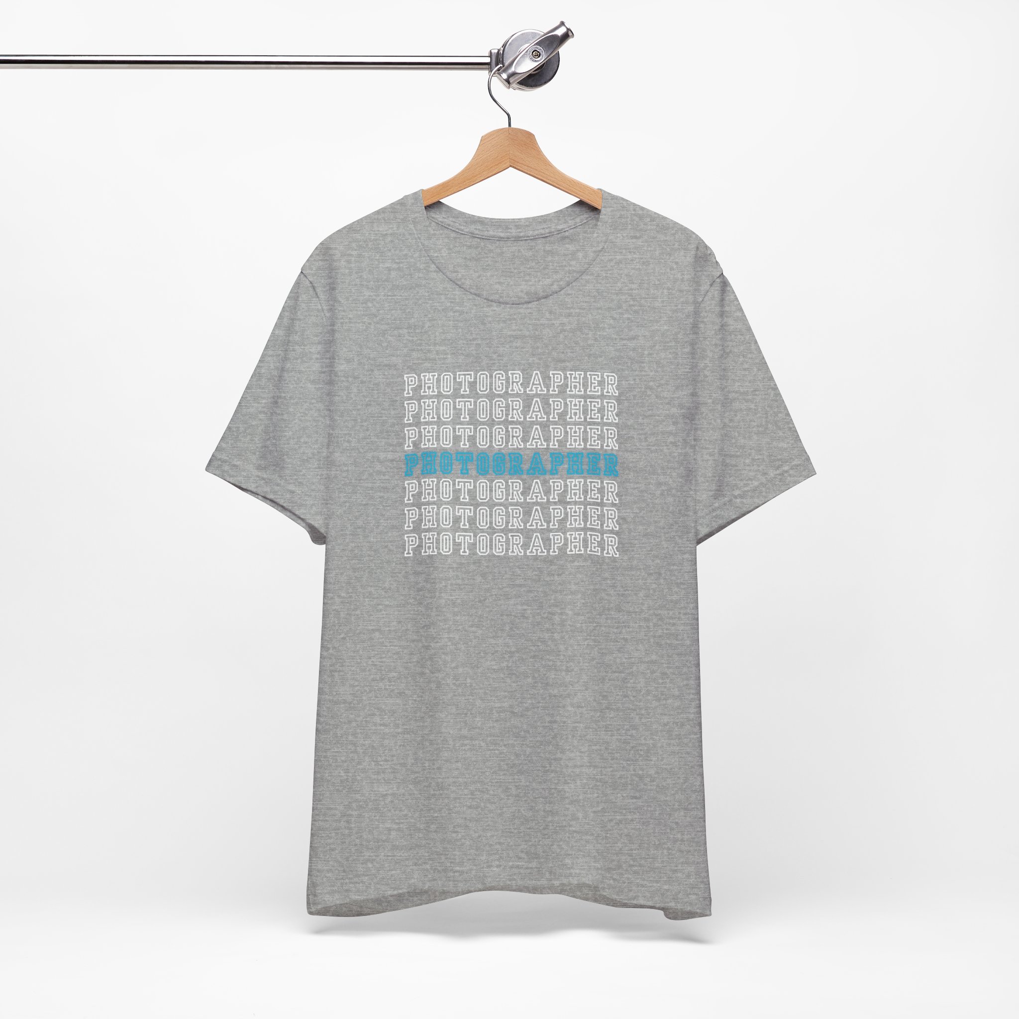 Photographer Typography T-Shirt