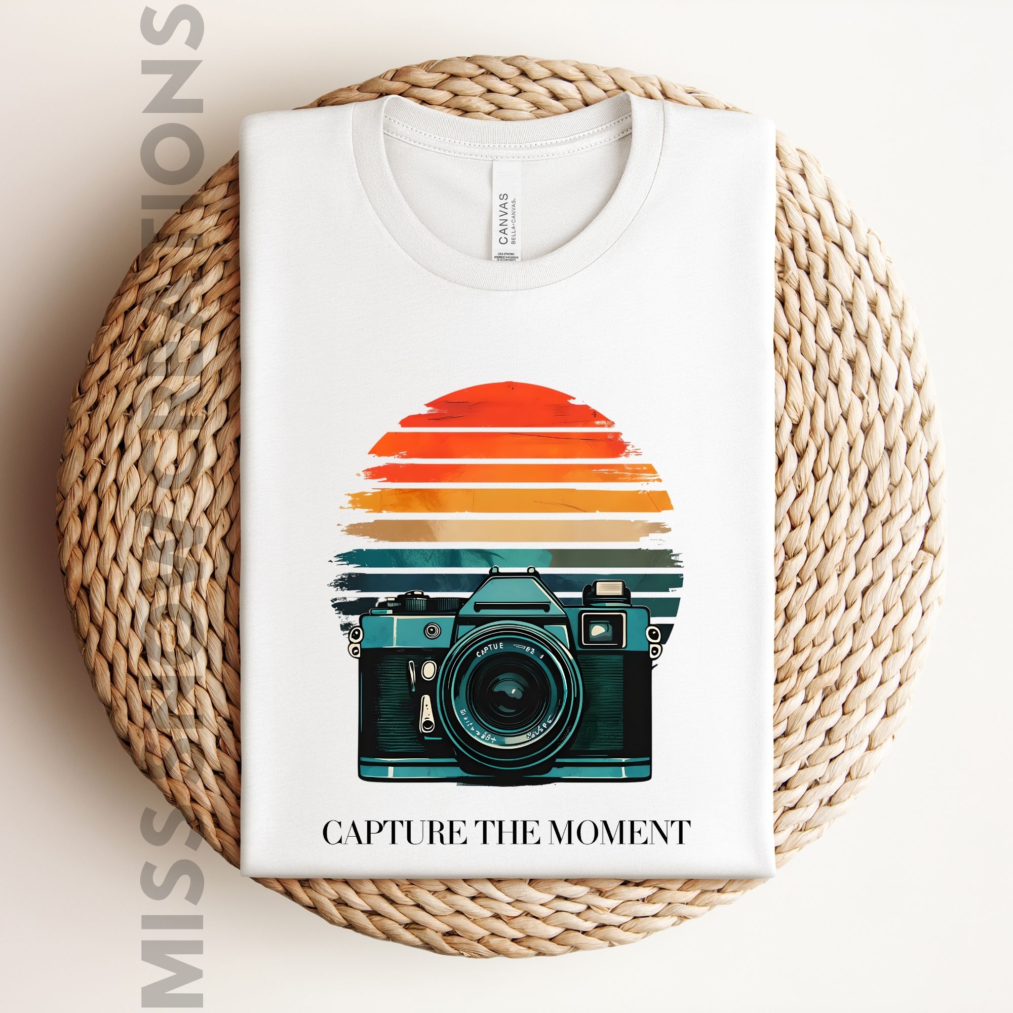 Vintage Camera Graphic T-Shirt