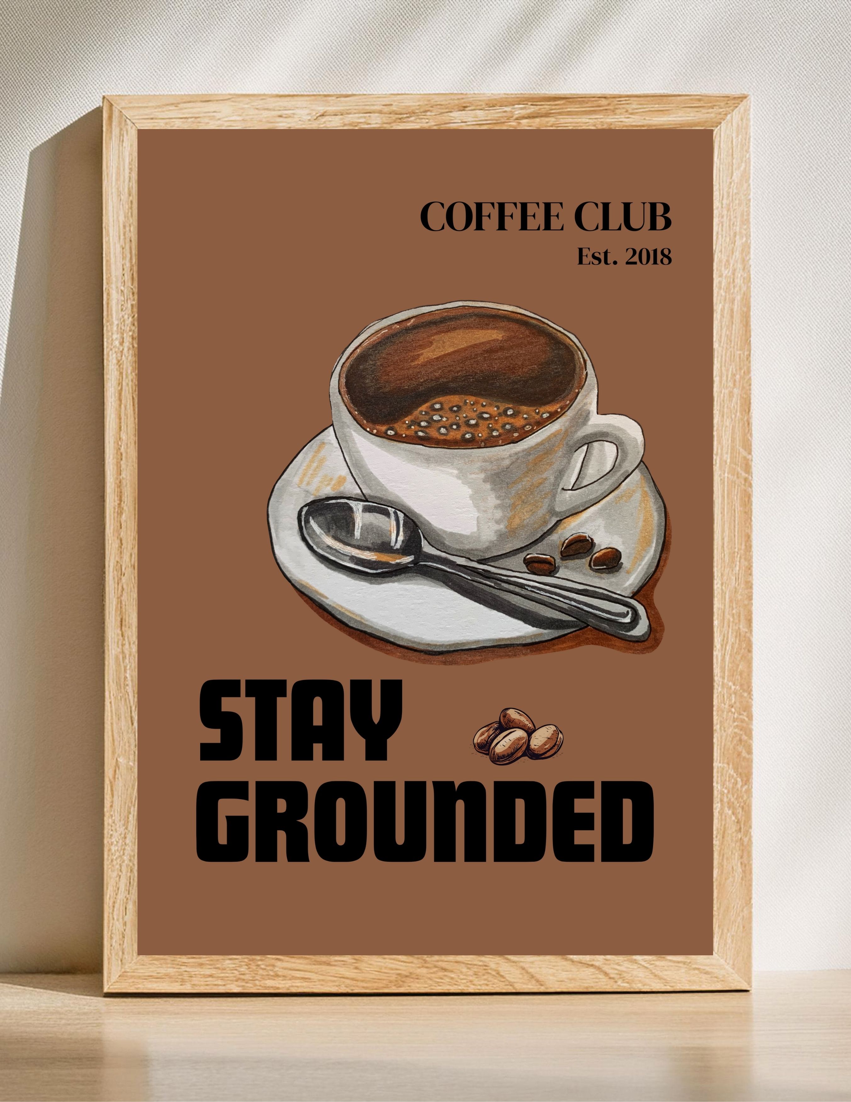 Coffee Club Poster