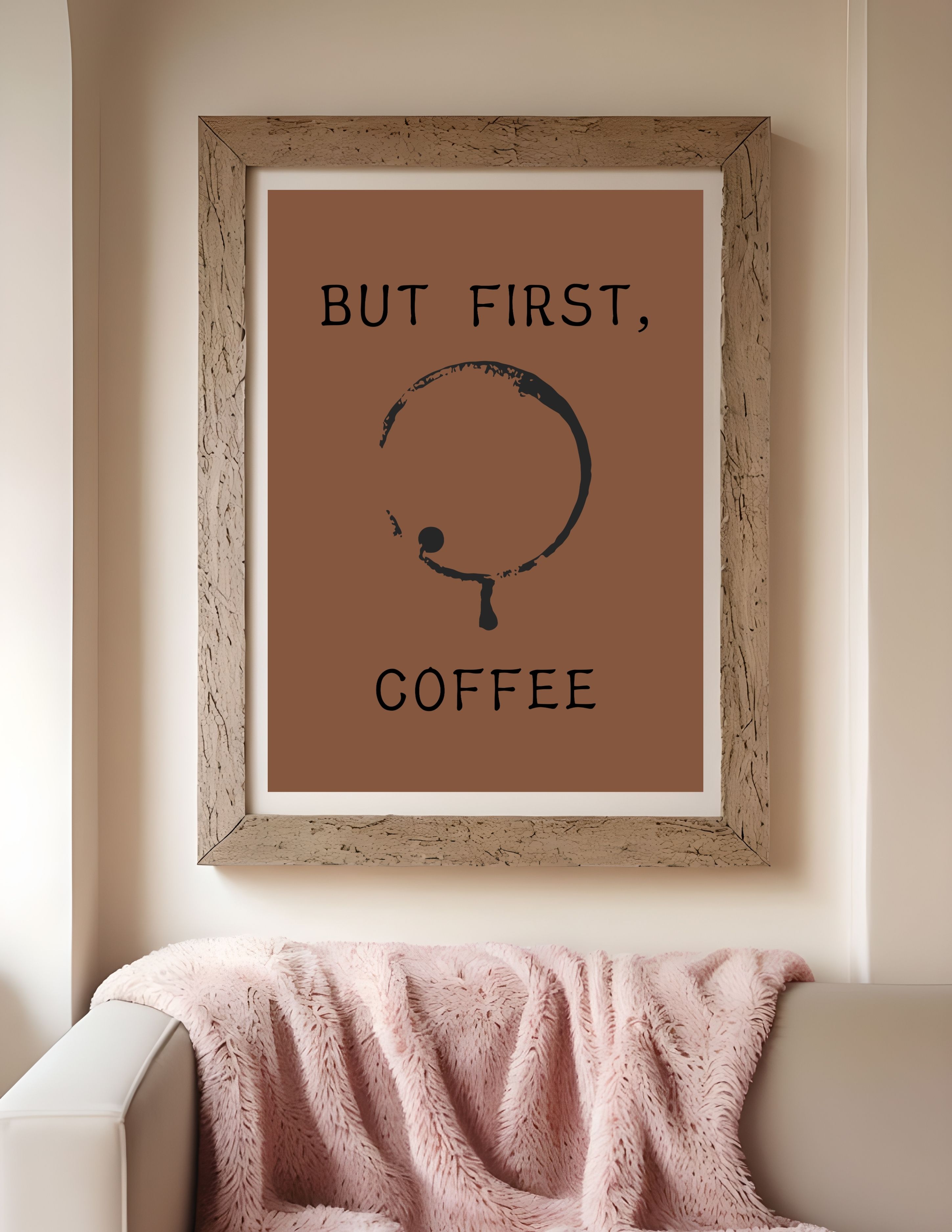 Coffee Quote Wall Art