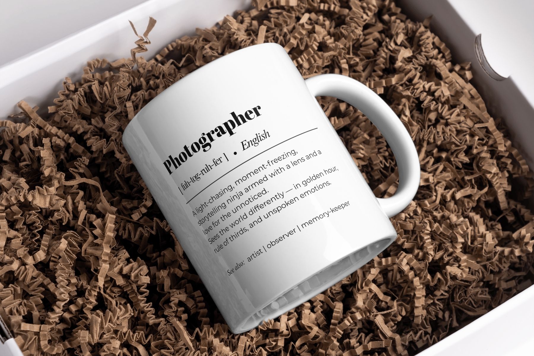Photographer Definition Mug