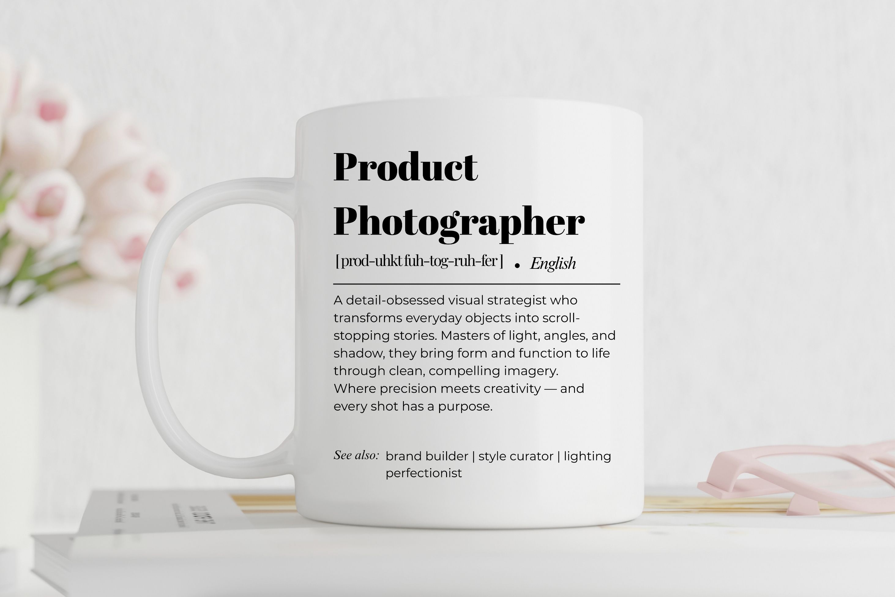 Product Photographer Definition Mug