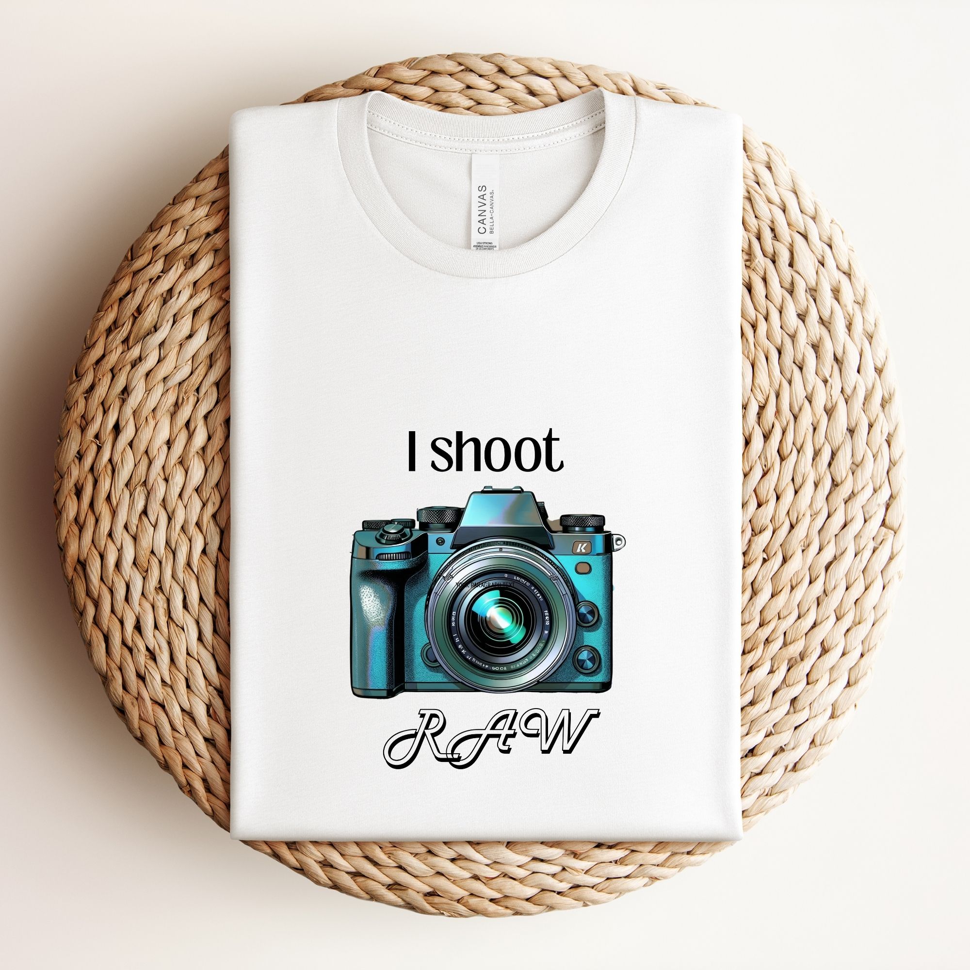 I Shoot RAW T-shirt